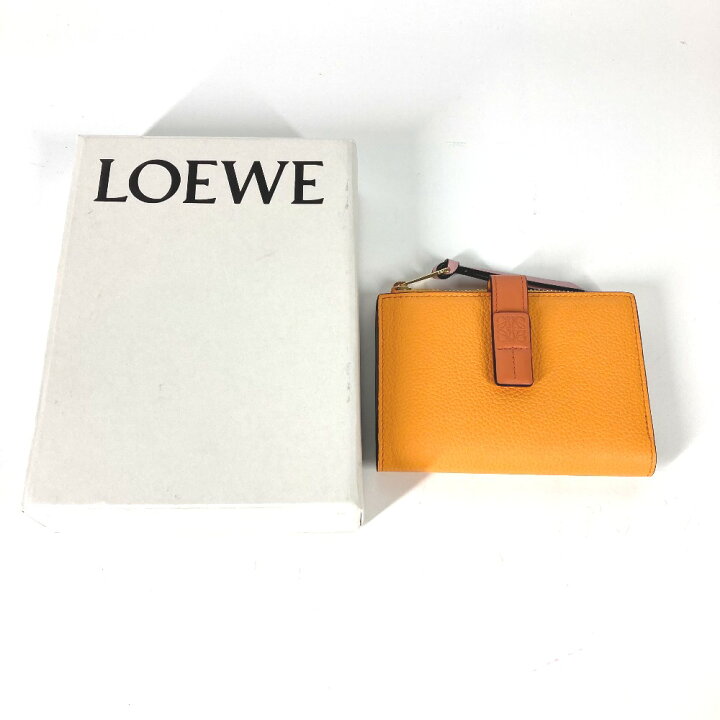 楽天市場】LOEWE ロエベ アナグラム コンパクト ジップウォレット 2 