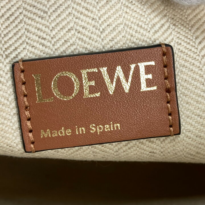 楽天市場】LOEWE ロエベ アナグラム ジャカード オブロング ポーチ  