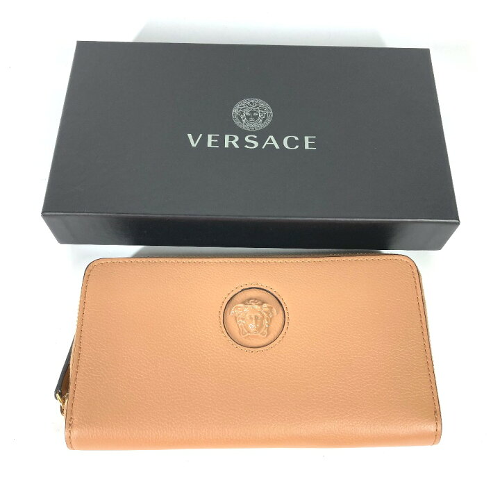 楽天市場】VERSACE ヴェルサーチ ロングウォレット 3D 立体 メデューサ 