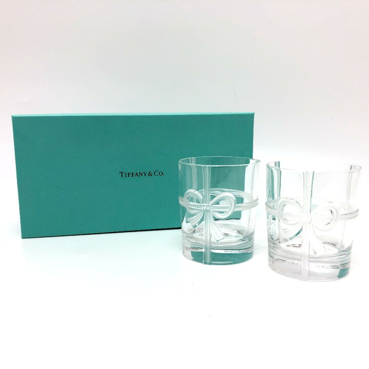 楽天市場】TIFFANY&Co. ティファニー 食器 2点セット グラス ペア 
