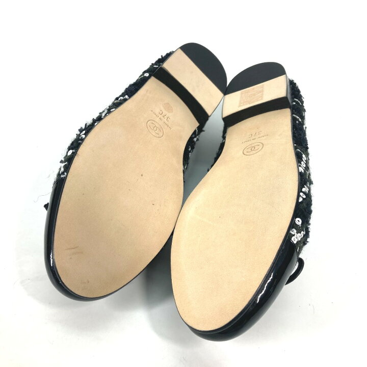 楽天市場】CHANEL シャネル G02819 リボン りぼん バレリーナ CC ココ 