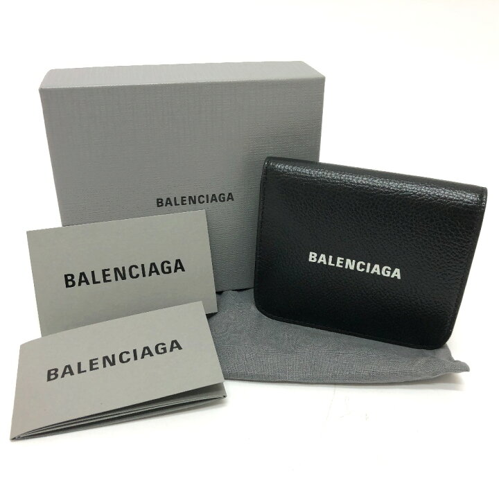 楽天市場】BALENCIAGA バレンシアガ 594216 ロゴ コンパクトウォレット  