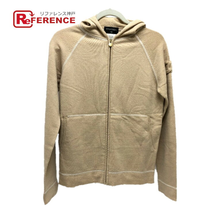 楽天市場】CHANEL シャネル P40882K ココマーク CC ロゴ ニットジップ  