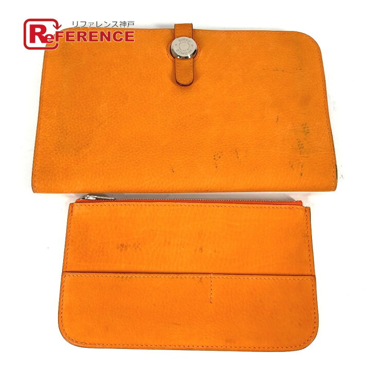 楽天市場】HERMES エルメス ロングウォレット ドゴンGM コインケース 