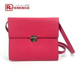 HERMES エルメス カバン ポシェット クリック16 斜め掛け ショルダーバッグ エプソン レディース ローズエクストリーム ピンク 【中古】