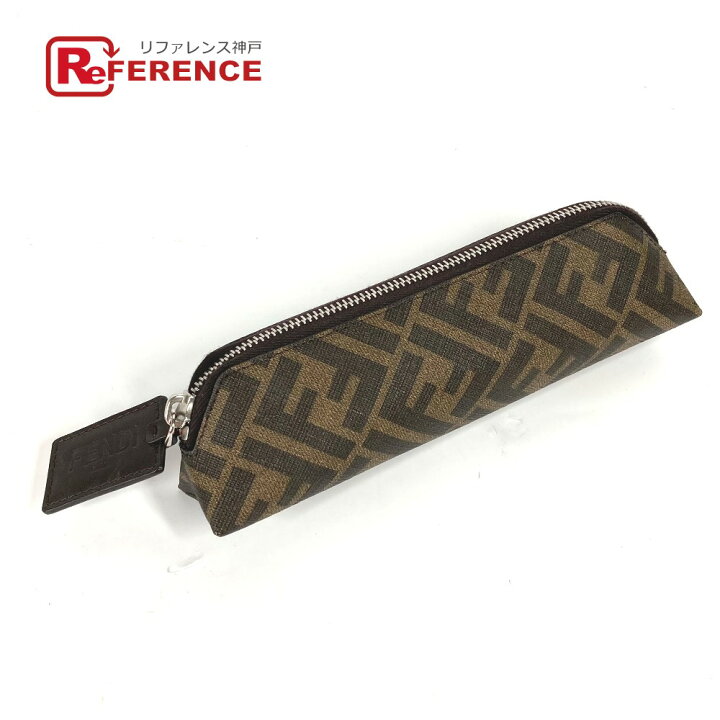 楽天市場】FENDI フェンディ 7N0117 ズッカ ファブリック 筆箱  