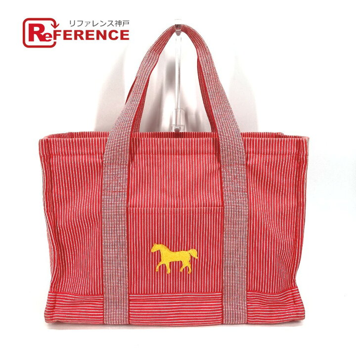 楽天市場】HERMES エルメス マザーズバッグ カヴァル 馬 シュバル  