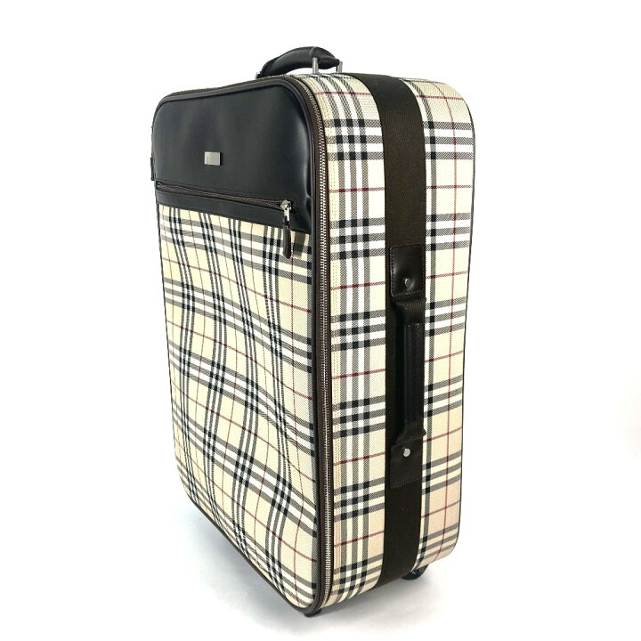 楽天市場】BURBERRY バーバリー スーツケース ノバチェック柄 トラベル  