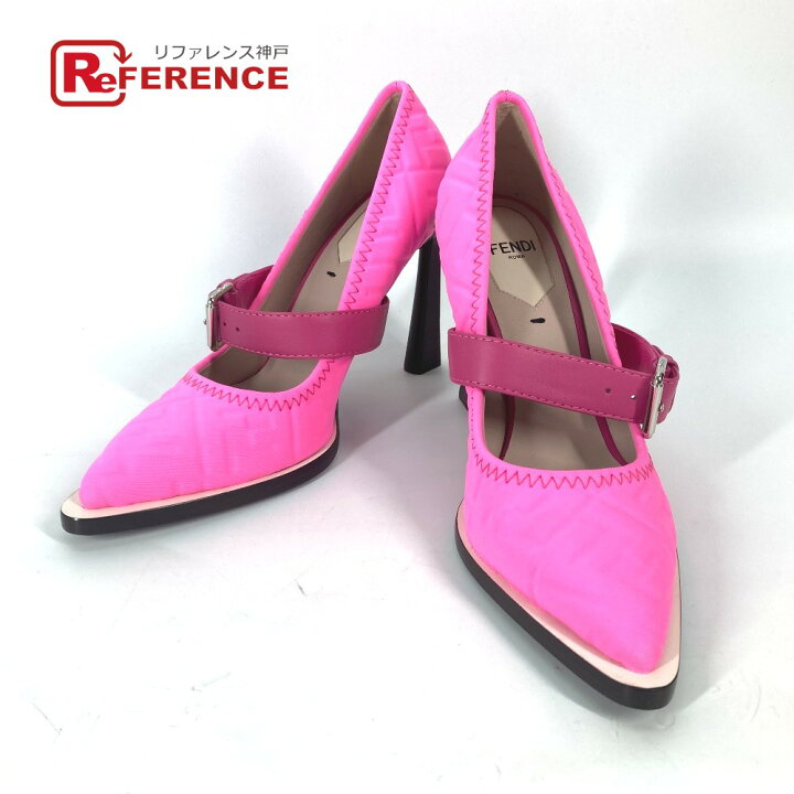 楽天市場】FENDI フェンディ FFベルテッドデザイン 靴 シューズ ヒール  