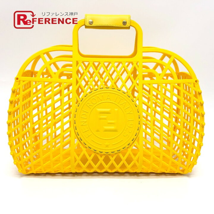 楽天市場】FENDI フェンディ 8BH389 ミディアム バスケット カゴバッグ 