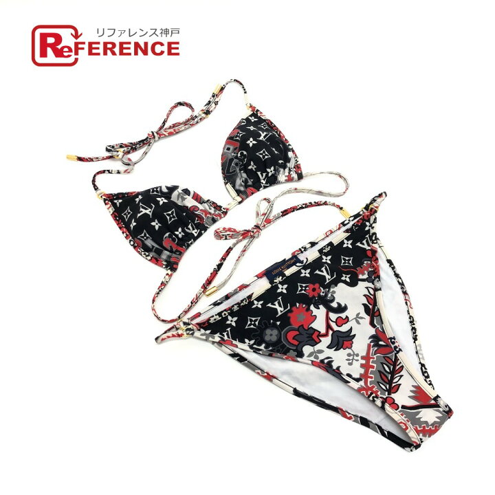 楽天市場】LOUIS VUITTON ルイヴィトン バンダナプリントビキニ トップ  