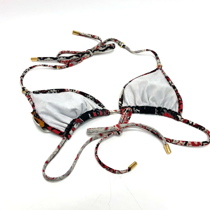 楽天市場】LOUIS VUITTON ルイヴィトン バンダナプリントビキニ トップ  