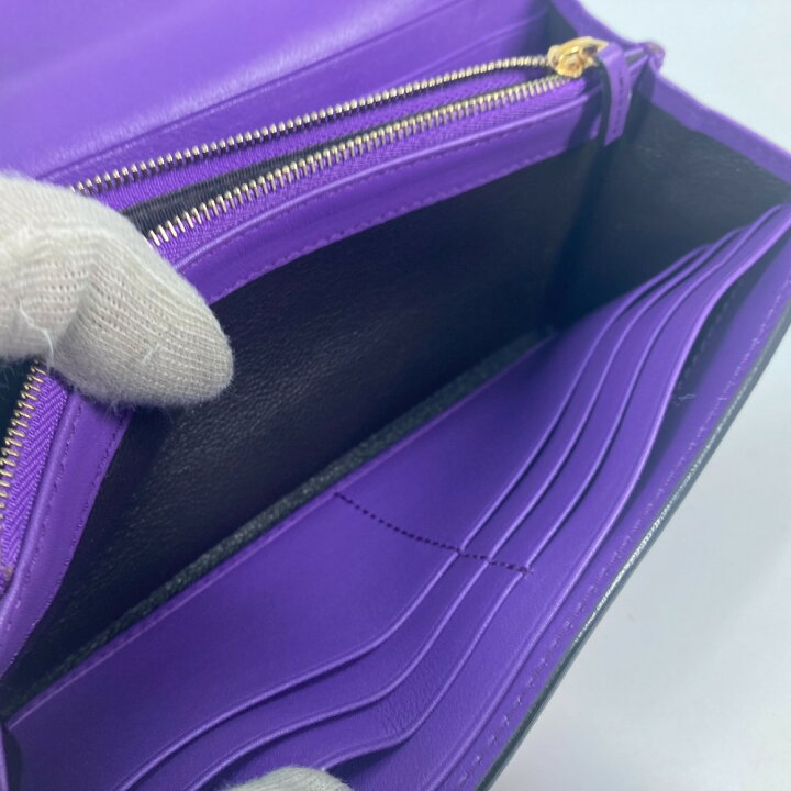 楽天市場】GUCCI グッチ 369663 ロングウォレット GG フラップ 長財布 