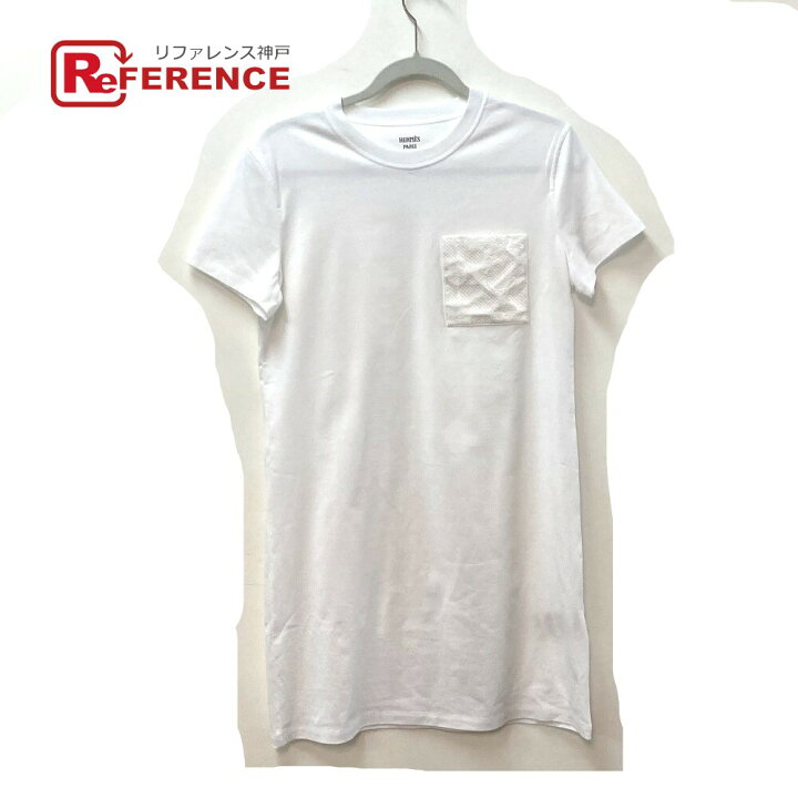 楽天市場】HERMES エルメス 刺繍入りポケット Tシャツワンピース 