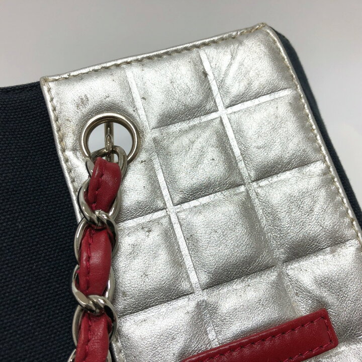 楽天市場】CHANEL シャネル No5 チョコバー チェーン トートバッグ 