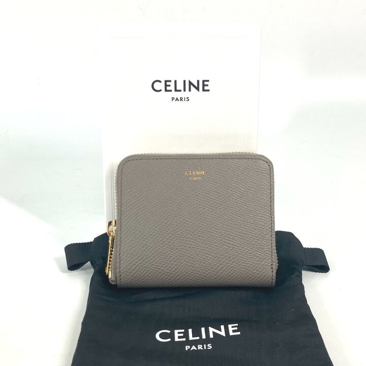 楽天市場】CELINE セリーヌ 10L203BEL.10BL コンパクトウォレット 