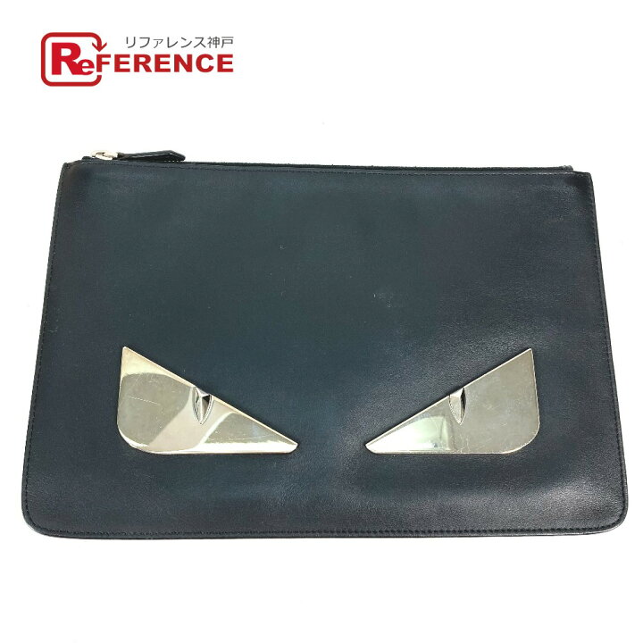 楽天市場】FENDI フェンディ 7N0078 モンスター バグス ポーチ カバン  