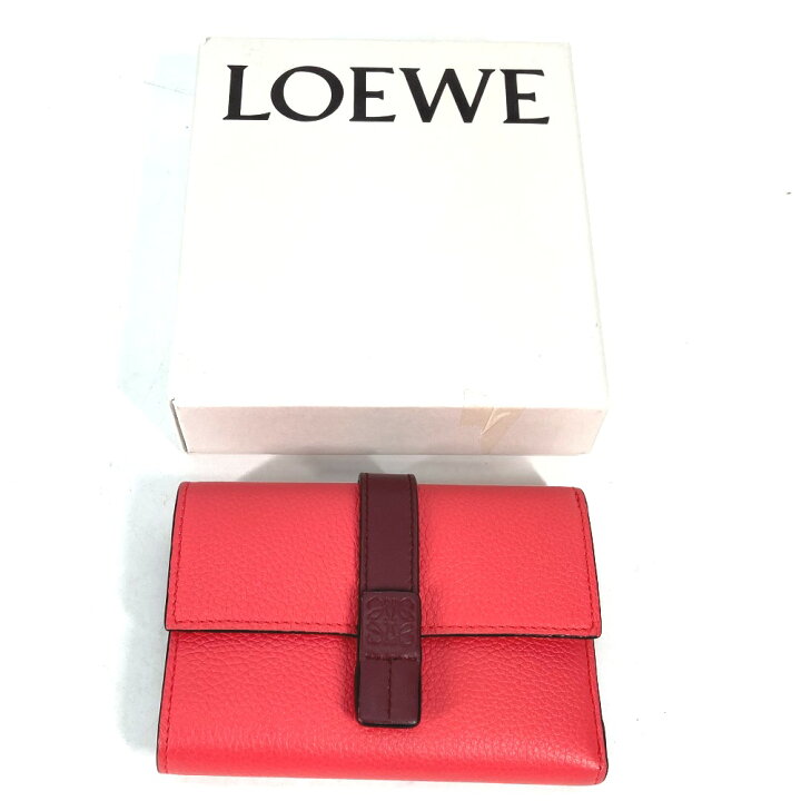 楽天市場】LOEWE ロエベ バイカラー アナグラム スモール バーティカル  