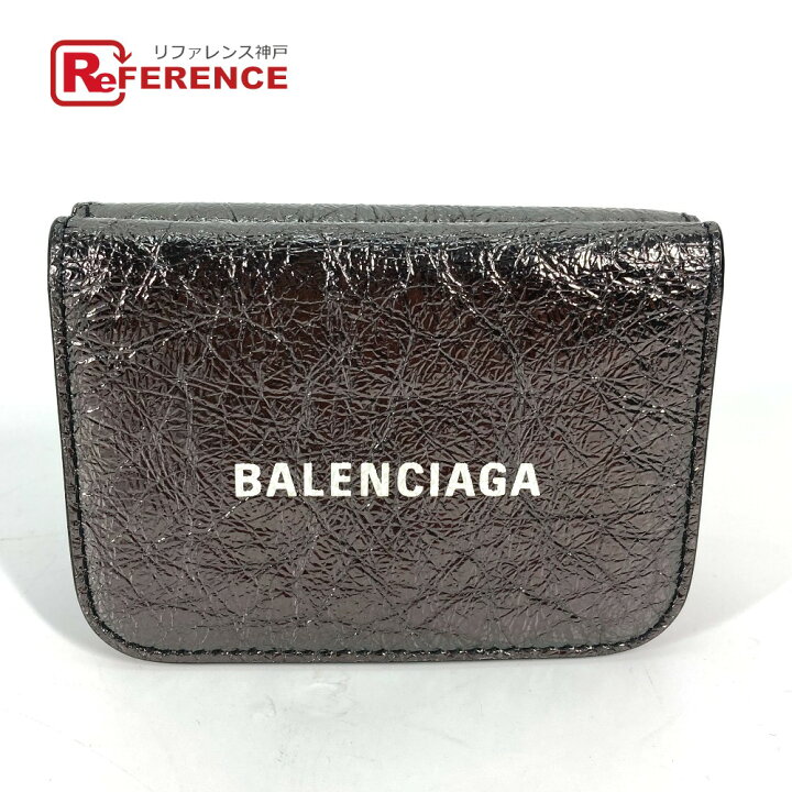 楽天市場】BALENCIAGA バレンシアガ 593813 ロゴ コンパクトウォレット 