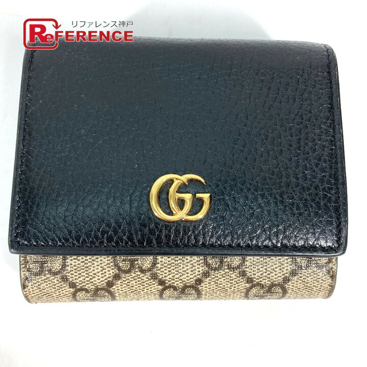 楽天市場】GUCCI グッチ 598587 GGスプリーム GGマーモント コンパクト  