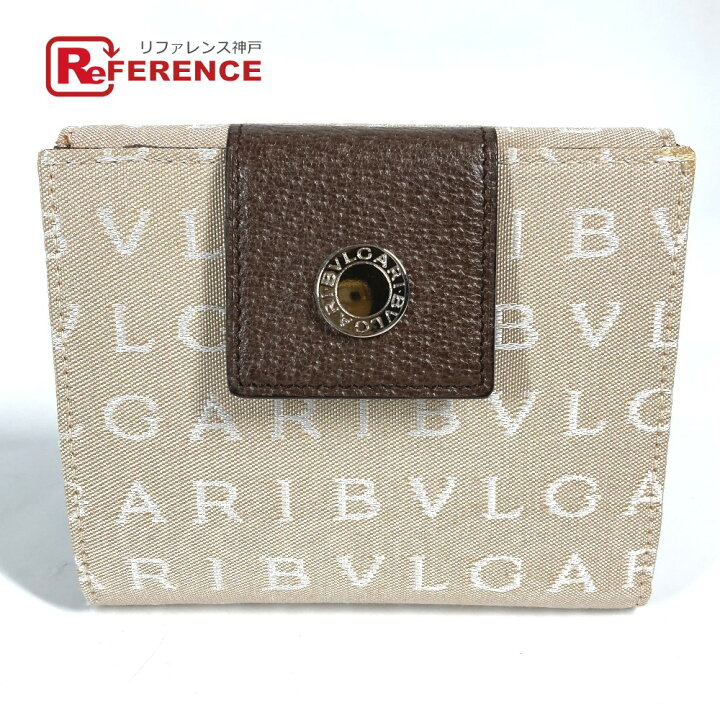 楽天市場】BVLGARI ブルガリ ロゴマニア コンパクトウォレット 2つ折り  