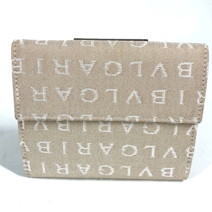 楽天市場】BVLGARI ブルガリ ロゴマニア コンパクトウォレット 2つ折り  