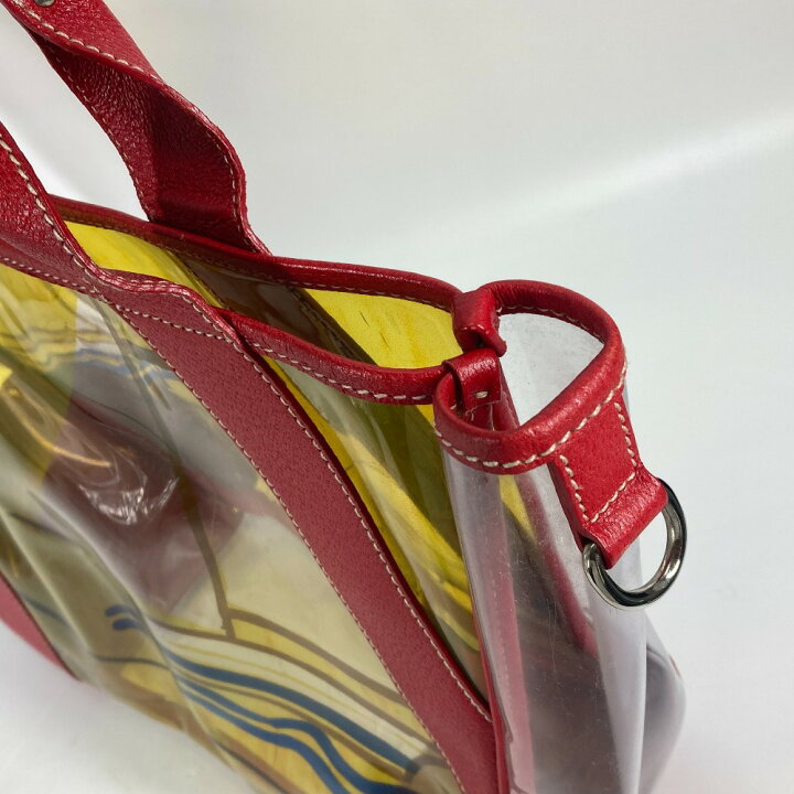 楽天市場】PRADA プラダ ビニールバッグ カバン ロゴ トートバッグ 