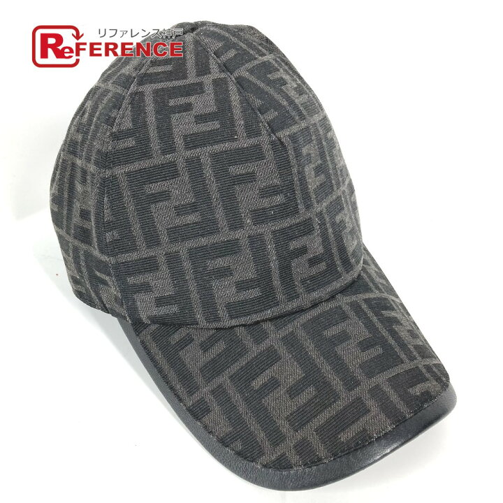 楽天市場】FENDI フェンディ FXQ768 ズッカ 帽子 キャップ帽 ベース 