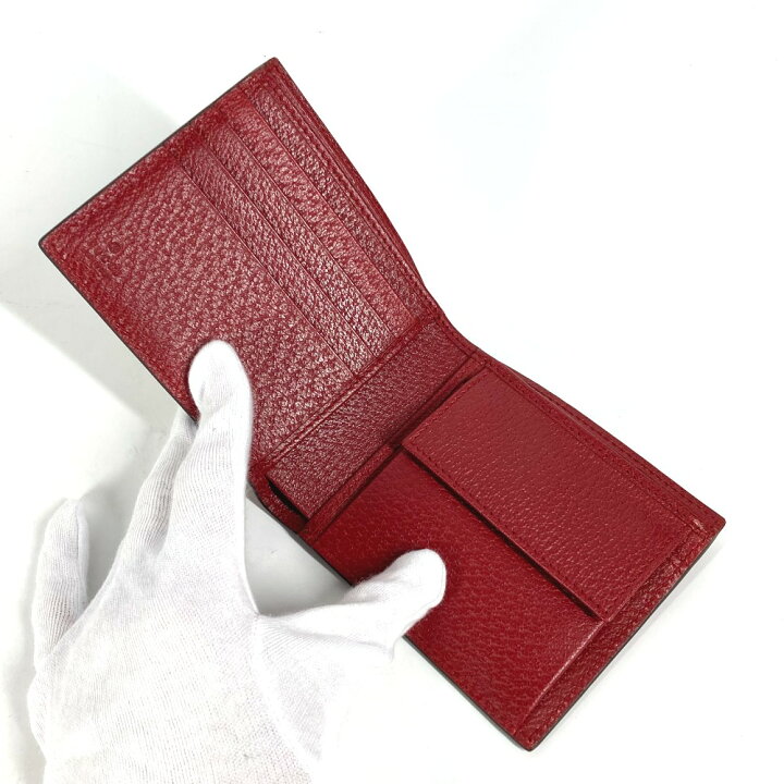楽天市場】GUCCI グッチ 625601 ロゴ ストライプ コンパクトウォレット  