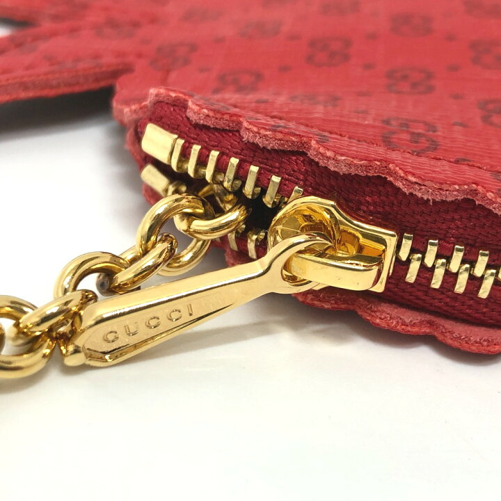 楽天市場】GUCCI グッチ 576493 イチゴ キーリング コインケース PVC  