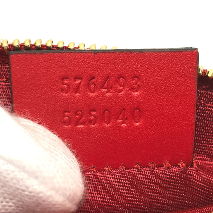 楽天市場】GUCCI グッチ 576493 イチゴ キーリング コインケース PVC  