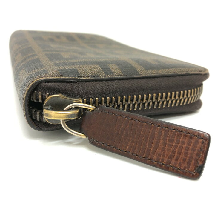 楽天市場】FENDI フェンディ 7M0174 ロングウォレット ズッカ ラウンド  