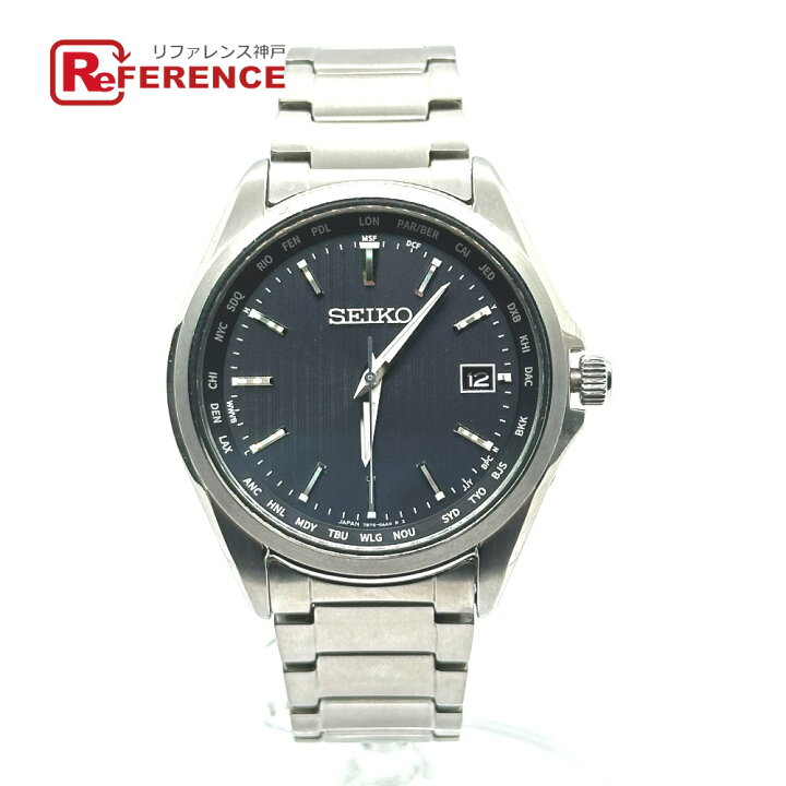 楽天市場】SEIKO セイコー 7B75-0AA0 セイコー セレクション デイト 