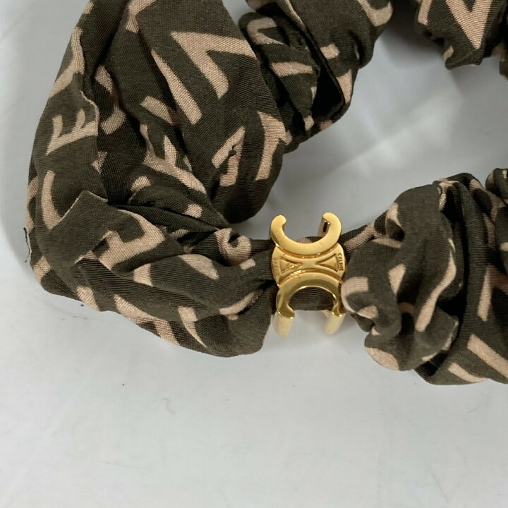 楽天市場】CELINE セリーヌ トリオンフ ロゴ ヘアアクセサリー  