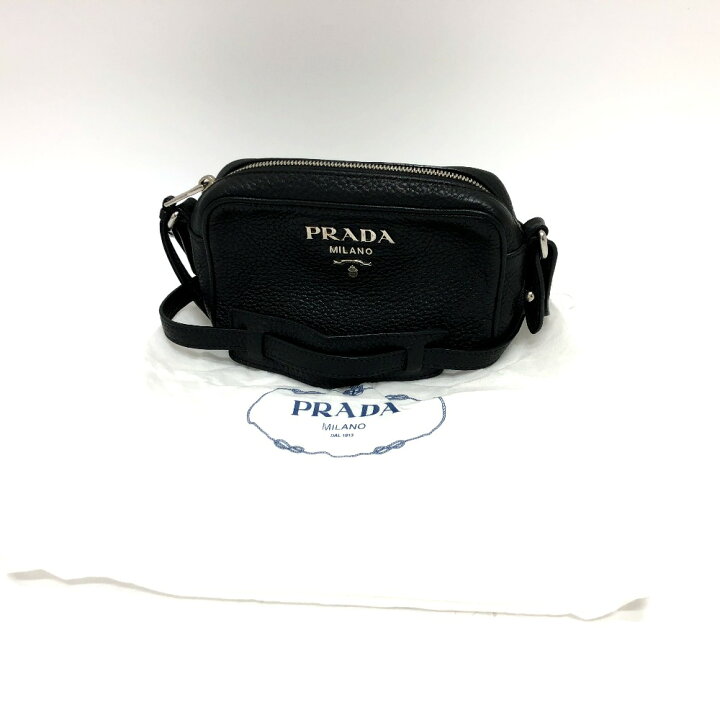 楽天市場】PRADA プラダ 1BH096 ポシェット カバン ロゴ 斜め掛け  