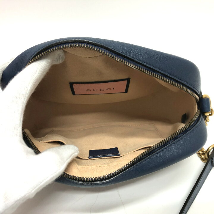 楽天市場】GUCCI グッチ 447632 GGマーモント ゴースト 斜め掛けバッグ  