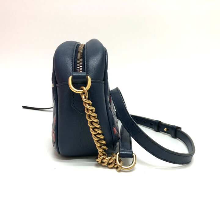 楽天市場】GUCCI グッチ 447632 GGマーモント ゴースト 斜め掛けバッグ  