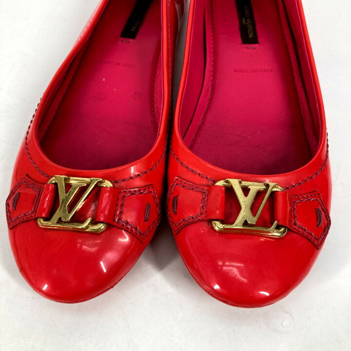 楽天市場】LOUIS VUITTON ルイヴィトン 靴 ペタンコ バレエシューズ LV 