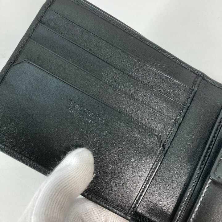 楽天市場】BVLGARI ブルガリ ロゴ コンパクトウォレット 2つ折り財布  