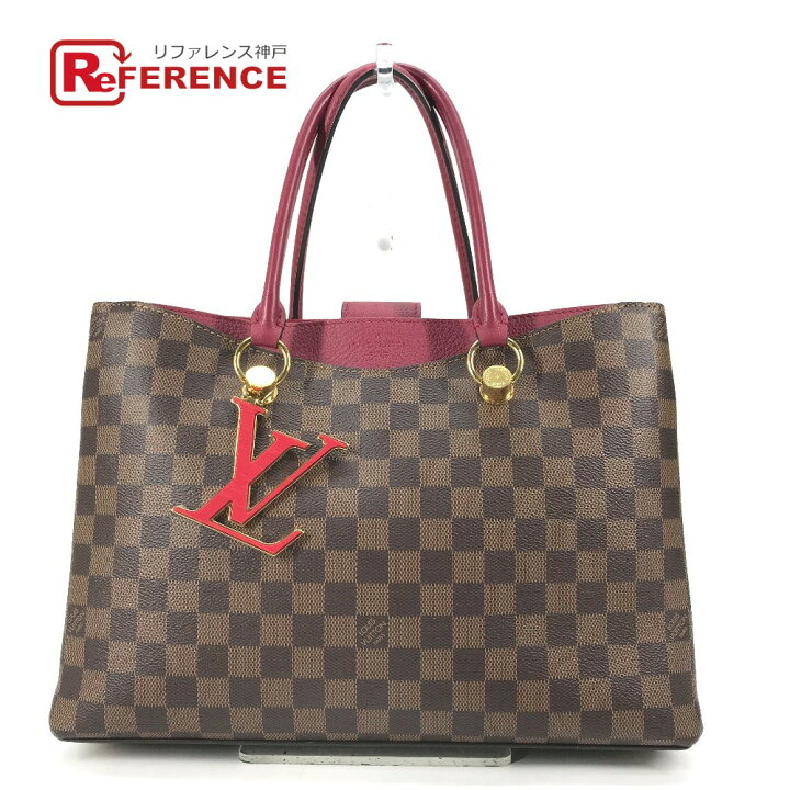 楽天市場】LOUIS VUITTON ルイヴィトン N40052 ダミエ LVリバーサイド 