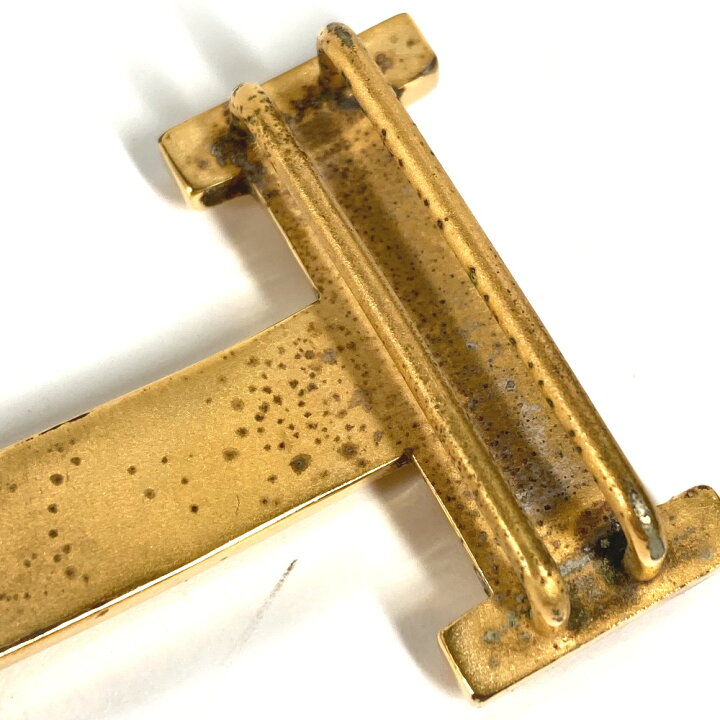 楽天市場】HERMES エルメス Hロゴ ベルトバックルのみ バックル メタル  