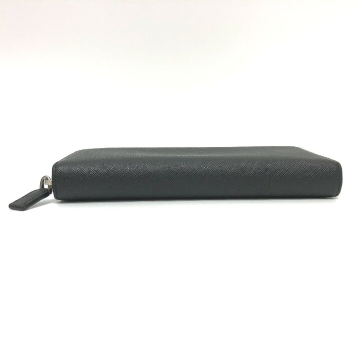 楽天市場】PRADA プラダ 2ML317 ロゴ ラウンドファスナー 財布 長財布  