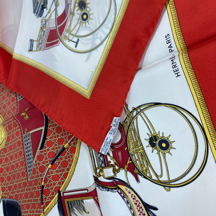 楽天市場】HERMES エルメス Les Voitures Nouvelles 馬車の変遷 カレ90  