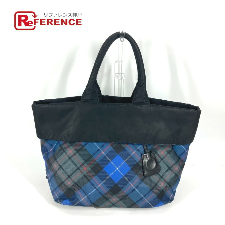 楽天市場】PRADA プラダ チェック カバン トートバッグ ショルダー  