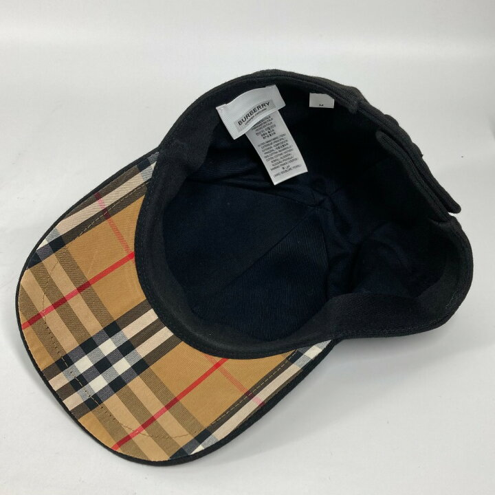楽天市場】BURBERRY バーバリー 8010946 キャップ TBロゴ ノバチェック 