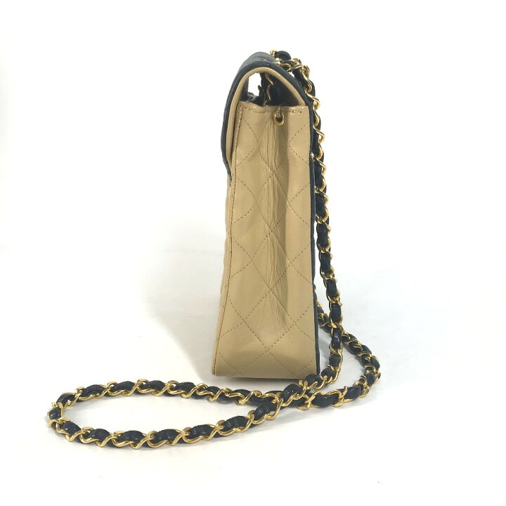 楽天市場】CHANEL シャネル バイカラー CC ココマーク マトラッセ 