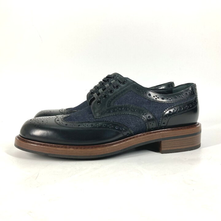 楽天市場】LOUIS VUITTON ルイヴィトン デニム ドレスシューズ 革靴  