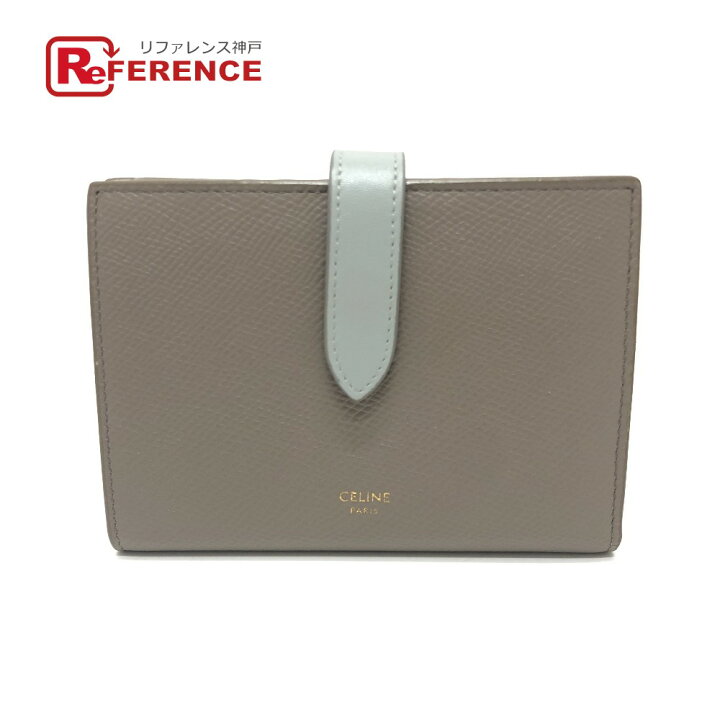 楽天市場】CELINE セリーヌ 10B643BRU バイカラー ミディアム  
