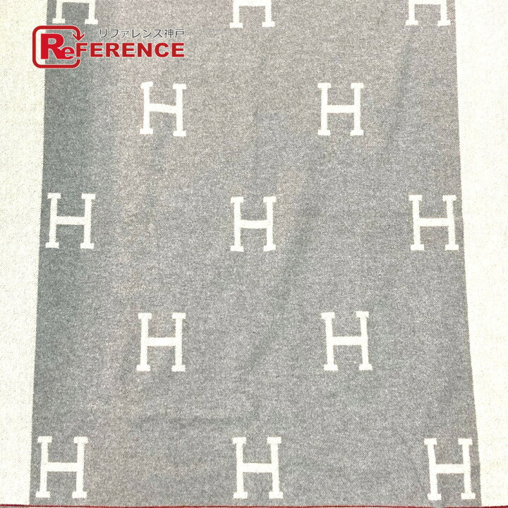 楽天市場】HERMES エルメス インテリア アヴァロン 毛布 ひざ掛け 