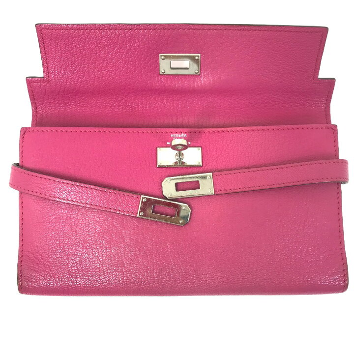 楽天市場】HERMES エルメス ケリーウォレット ロング ディプライアント  
